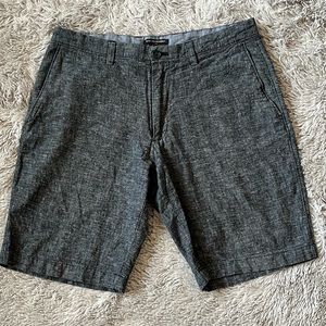 Mens Banana Republic size 33 gray washed shorts